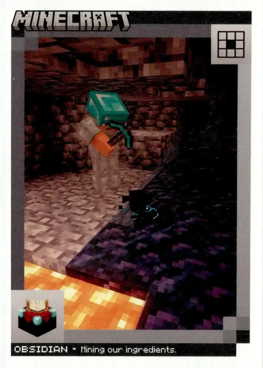 Obsidian card front