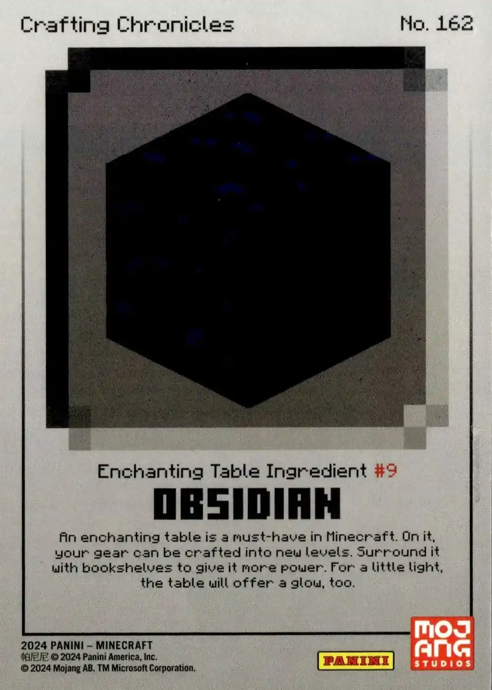 Obsidian (Base) card back