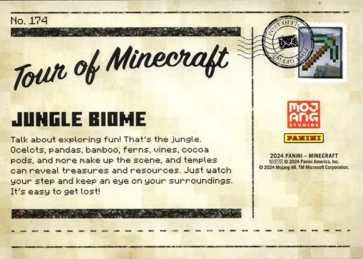 Greetings from the Jungle Biome (Base) card back