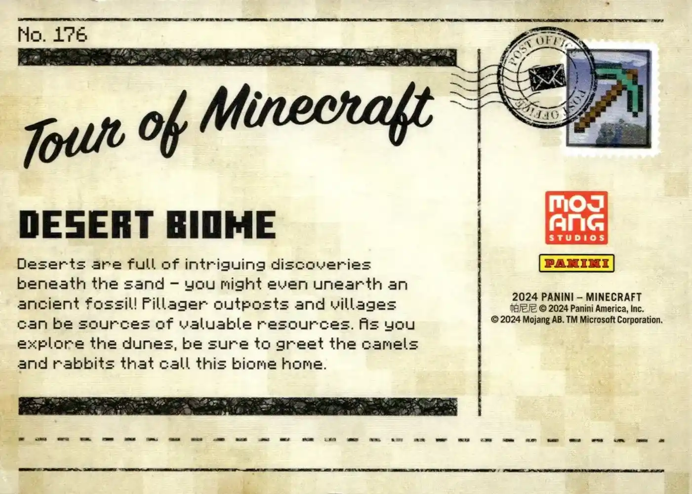 Greetings from the Desert Biome (Base) card back