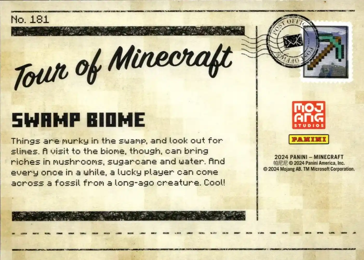 Greetings from the Swamp Biome (Base) card back