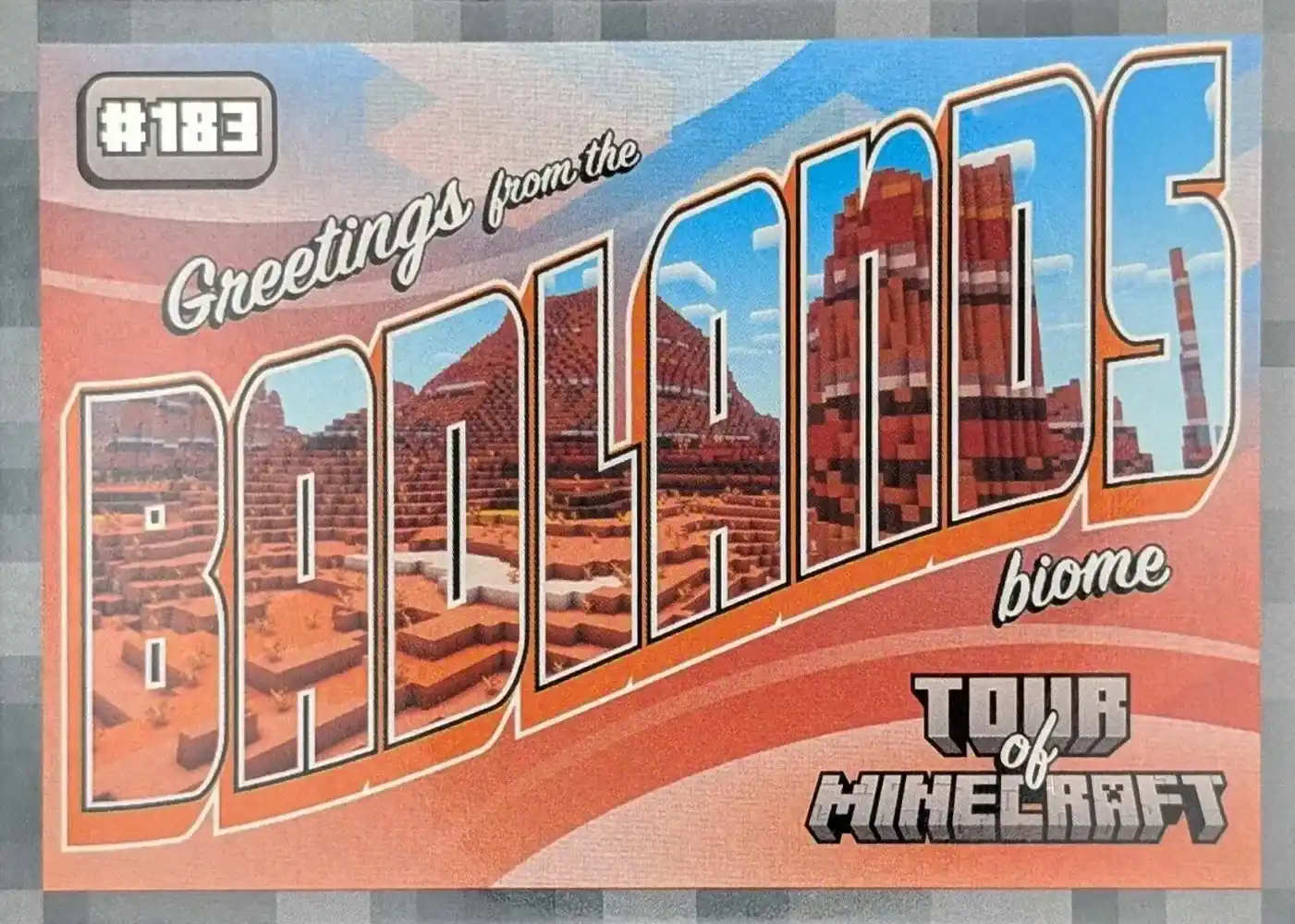 Greetings from the Badlands Biome (Stone) thumbnail