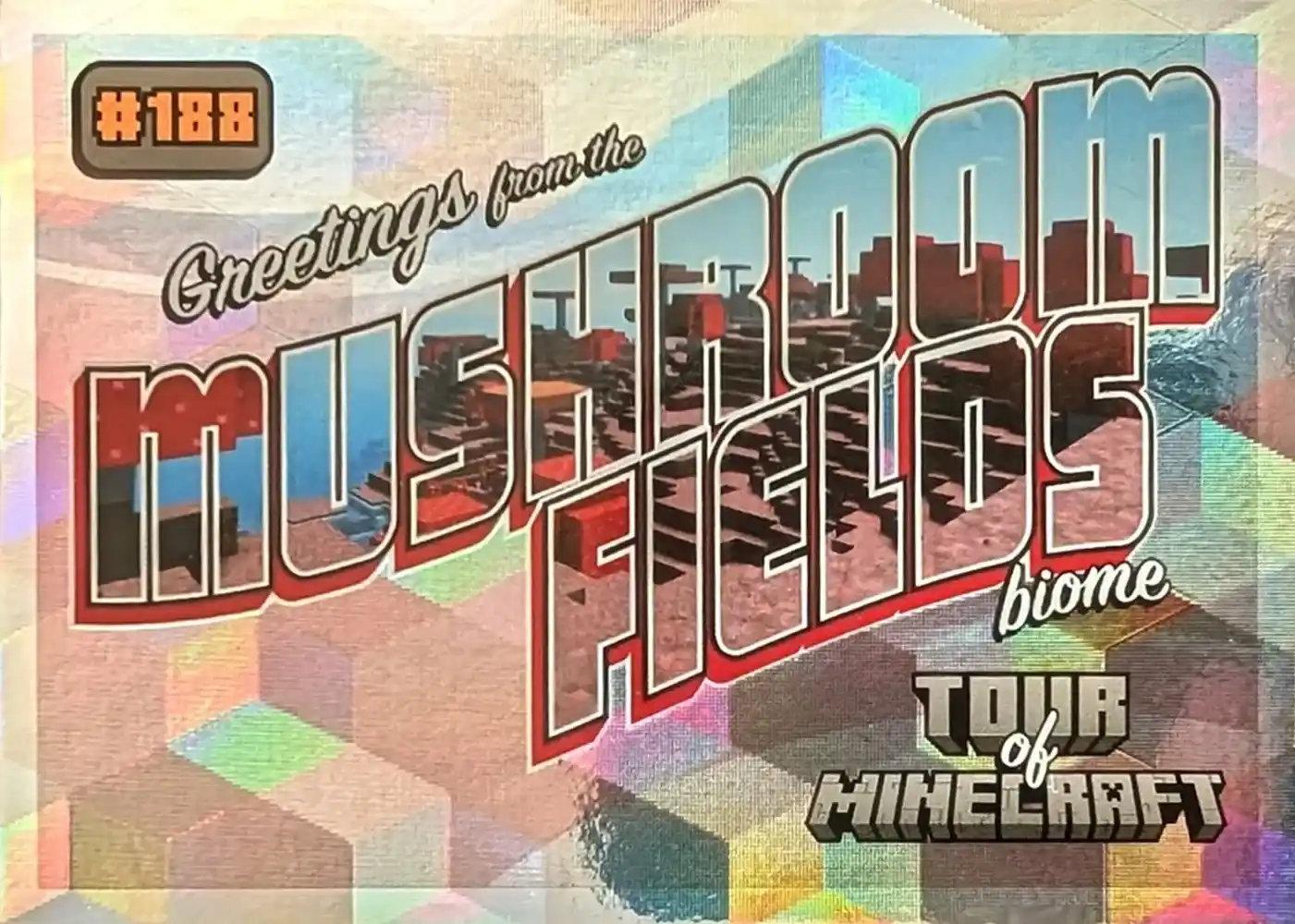 Greetings from the Mushroom Fields Biome (Cubic) thumbnail