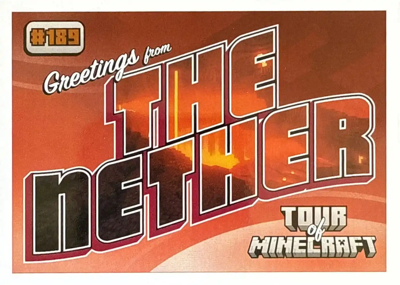 Greetings from the Nether card front
