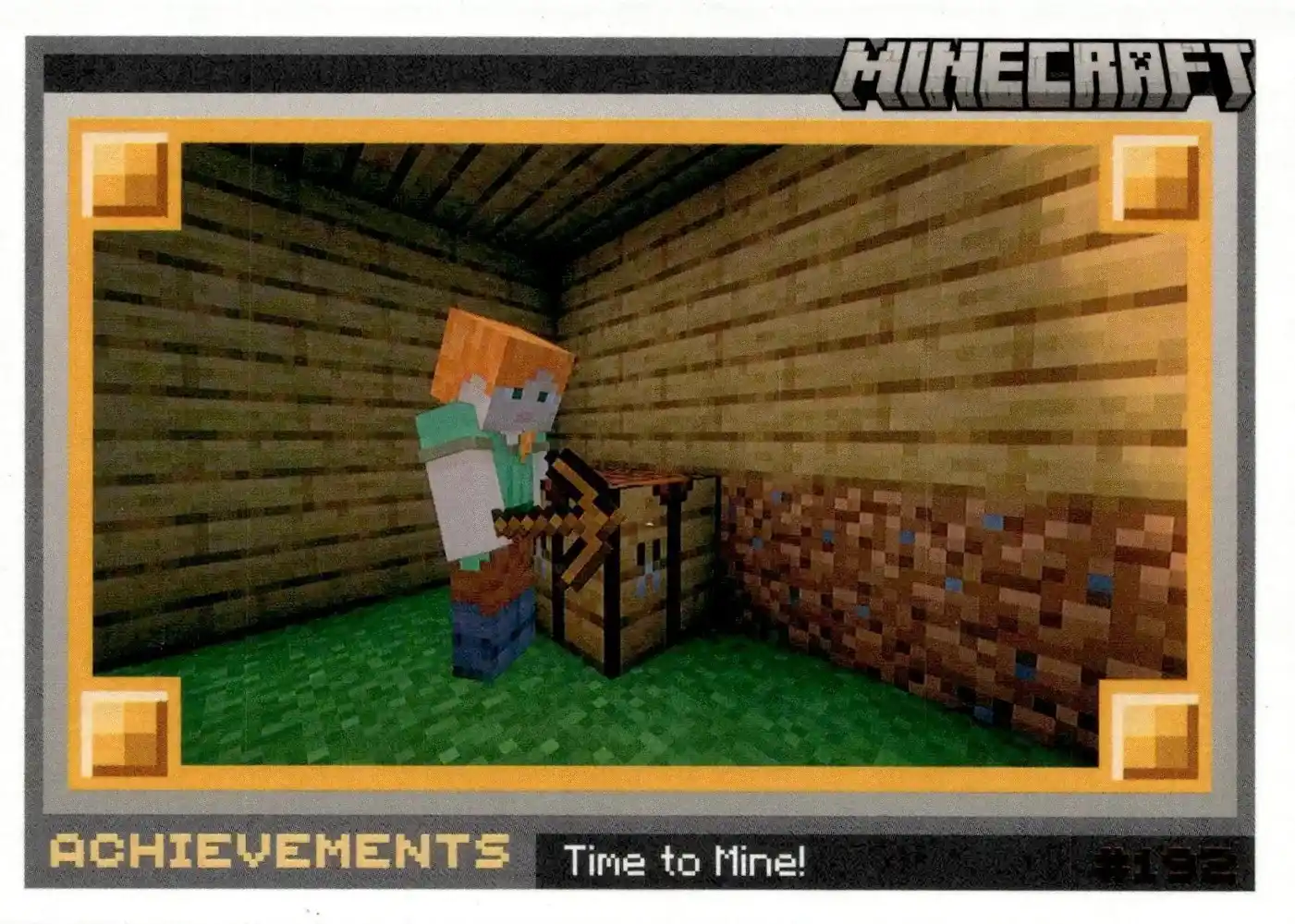 Time to Mine! card front