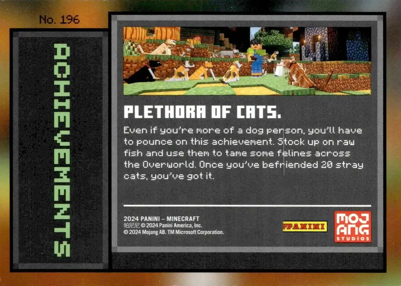 Plethora of Cats (Base) card back