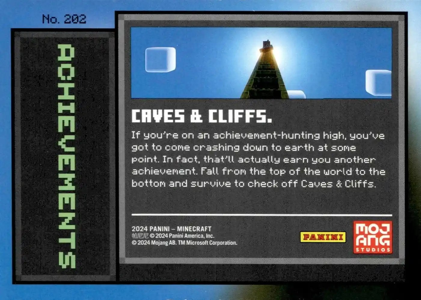 Caves & Cliffs (Base) card back