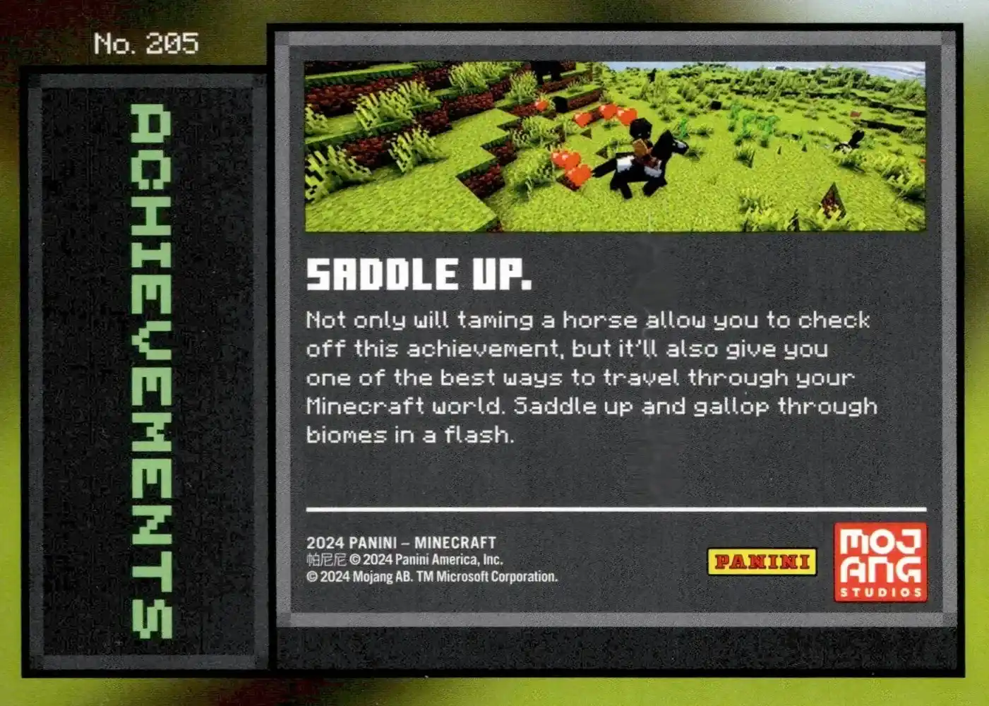 Saddle Up (Base) card back