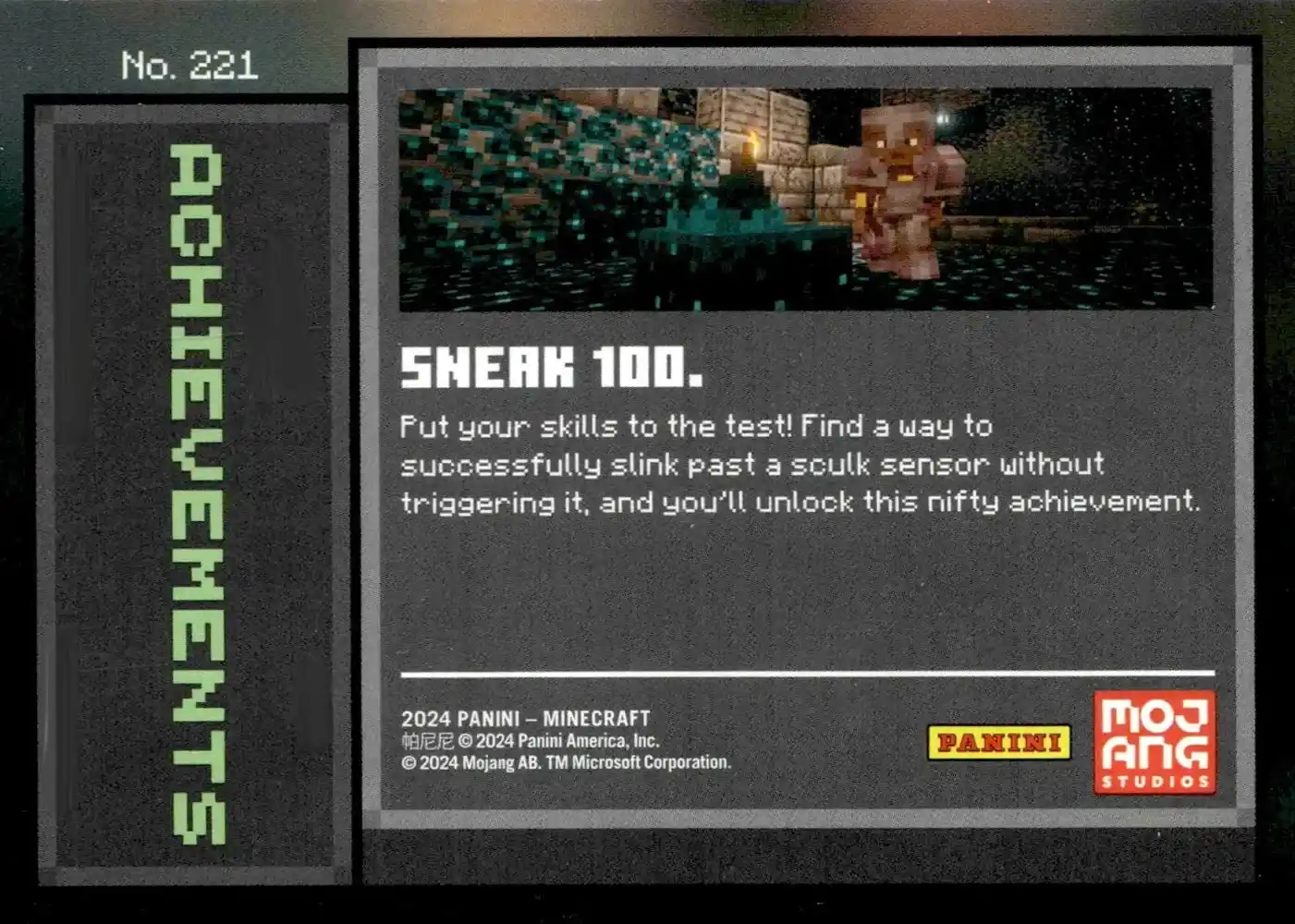 Sneak 100 (Base) card back