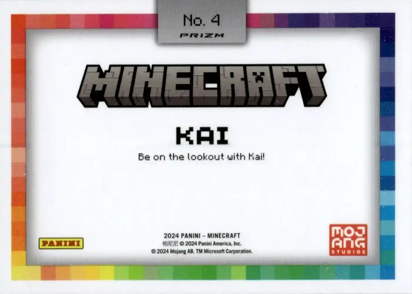 Kai (Color Blast) card back