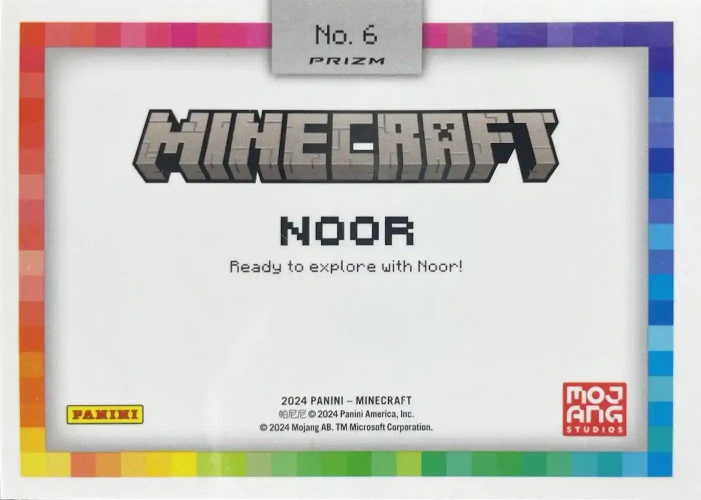 Noor (Color Blast) card back