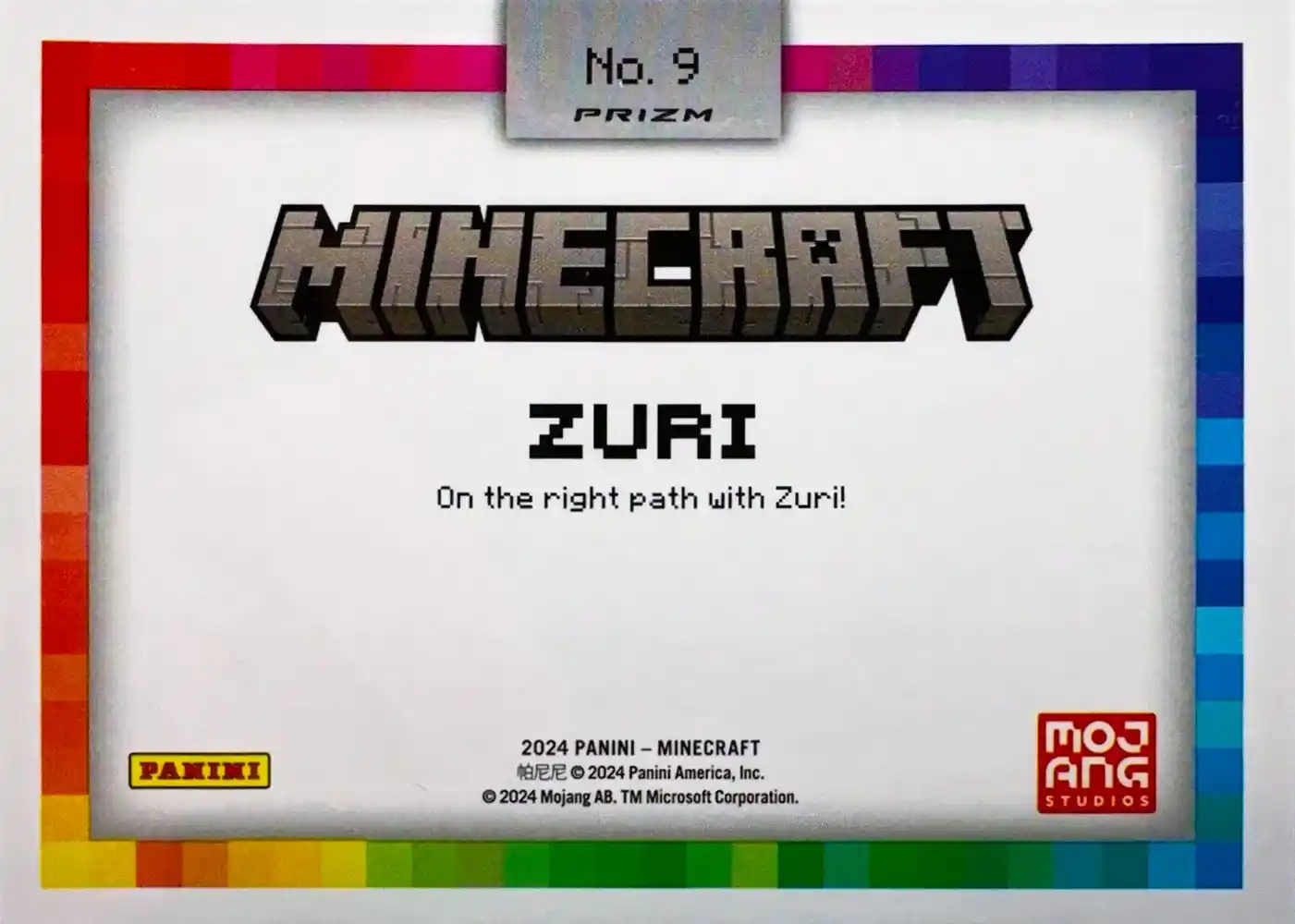 Zuri (Color Blast) card back