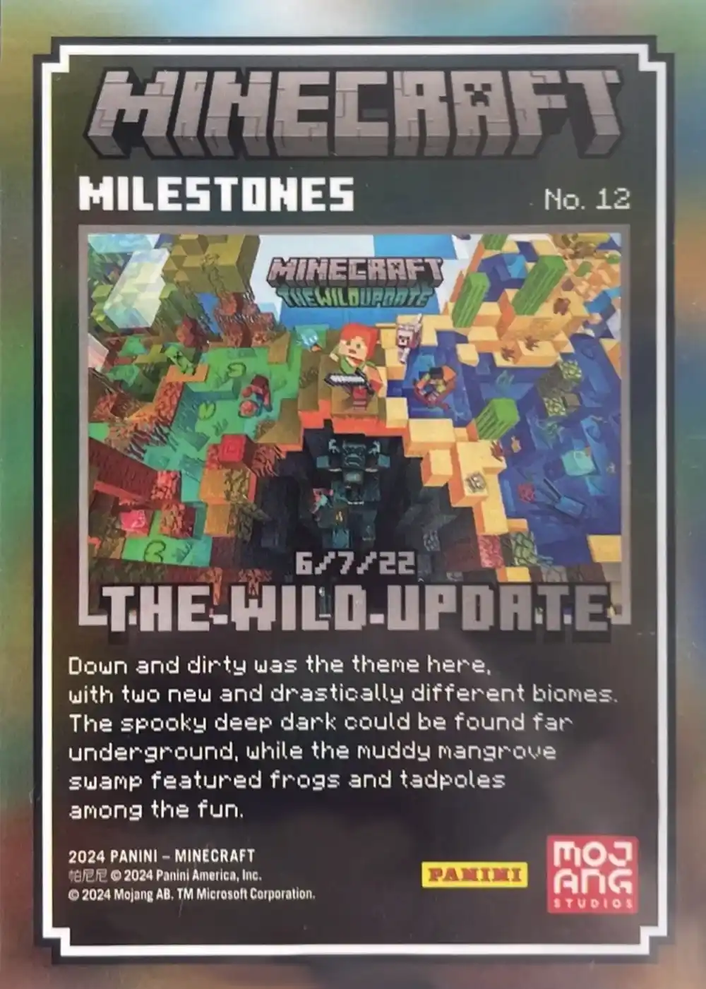 6/7/22 - The Wild Update (Milestone) card back