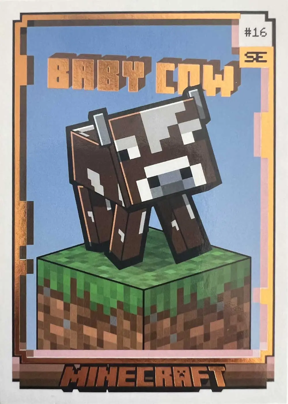 Baby Cow card front
