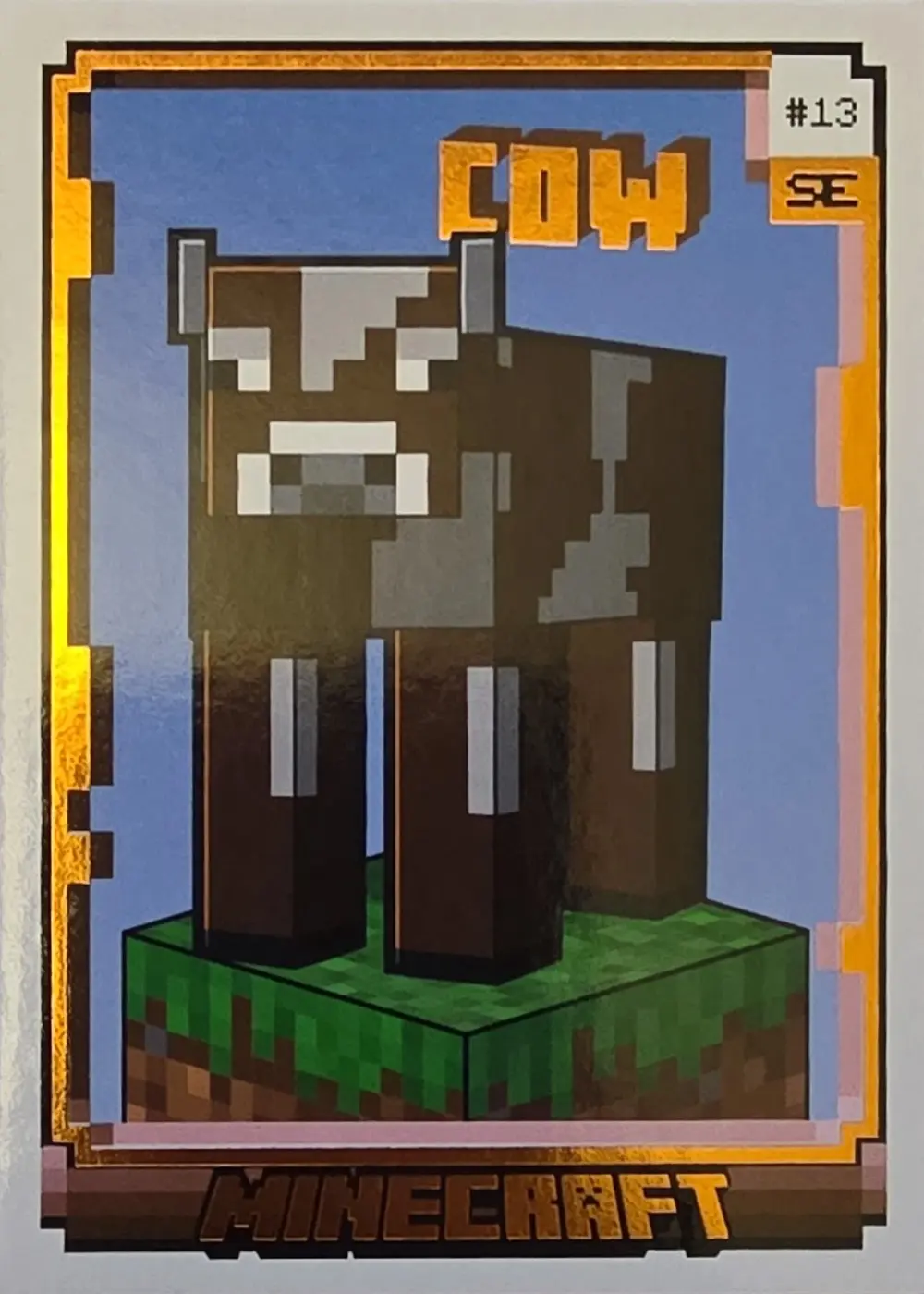 Cow card front