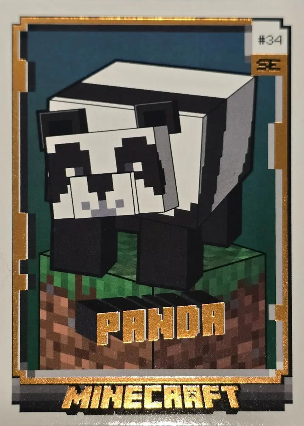 Panda card front