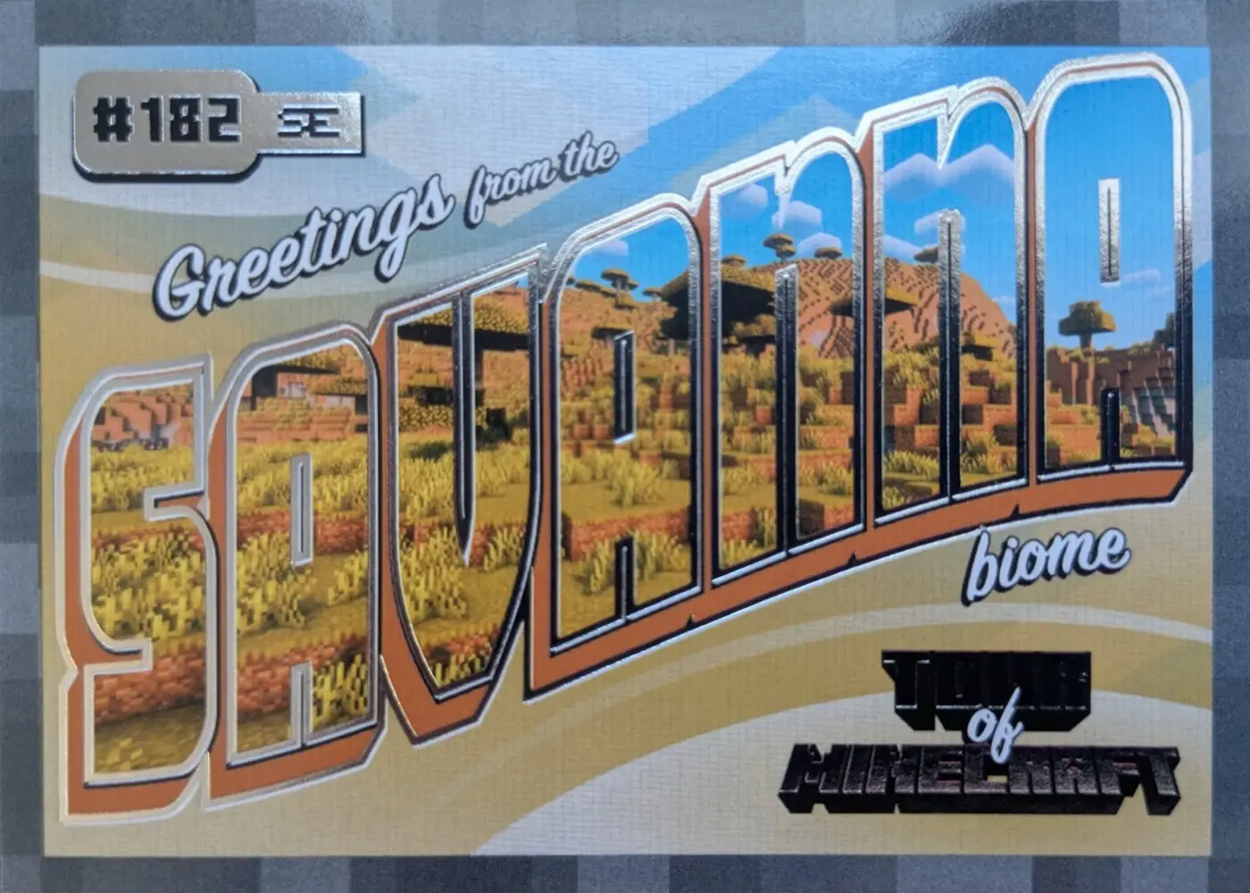 Greetings from the Savanna Biome (Silver / Iron PRIZM) thumbnail