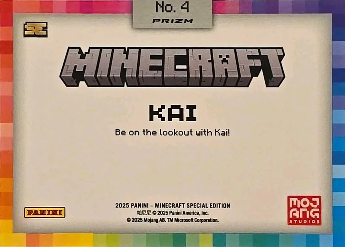 Kai (Color Blast) card back