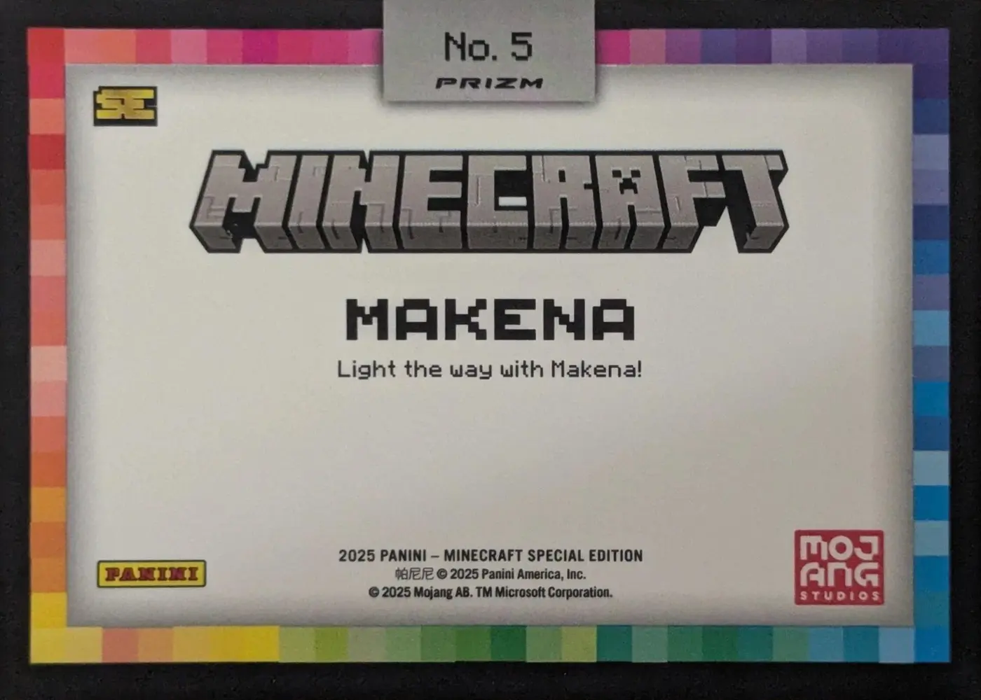 Makena (Color Blast) card back
