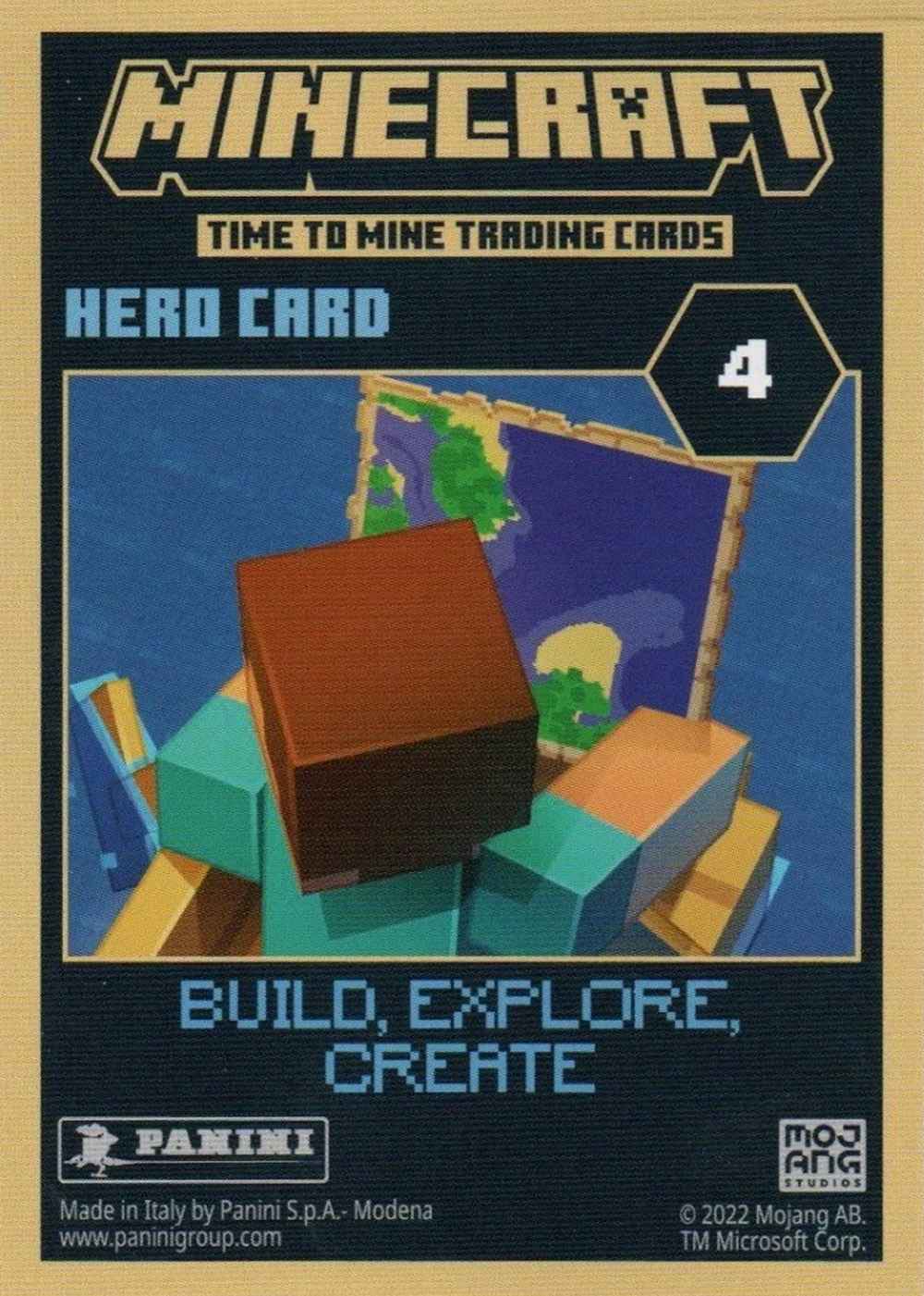 Build, Explore, Create (Foil) card back