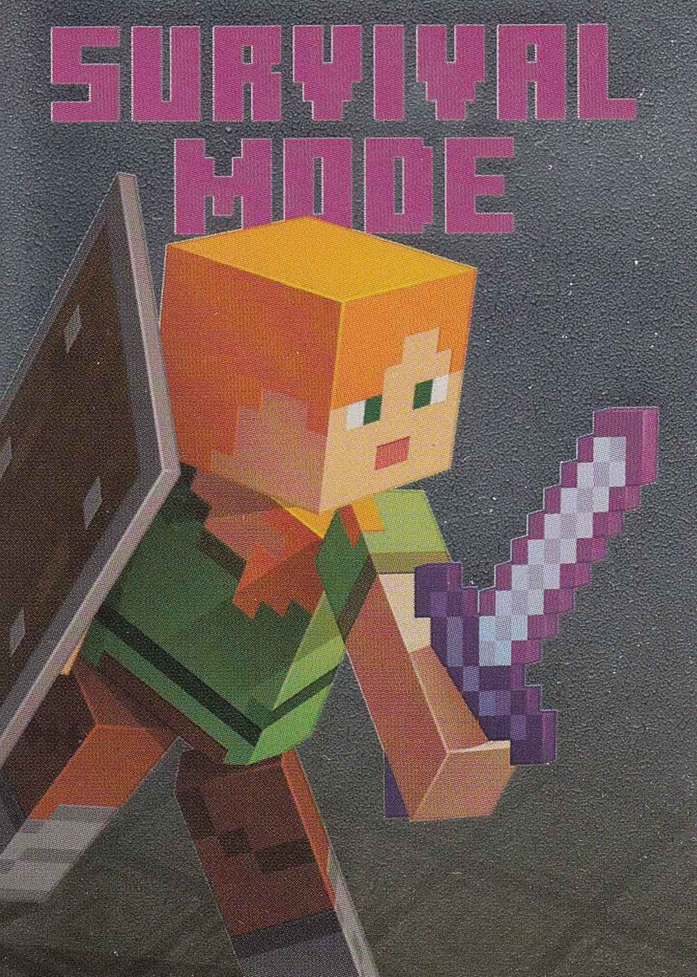 Survival mode card front