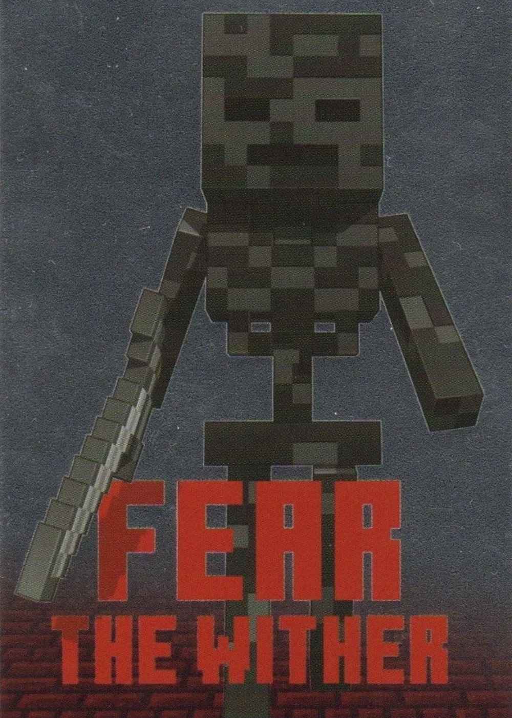 Fear the wither card front