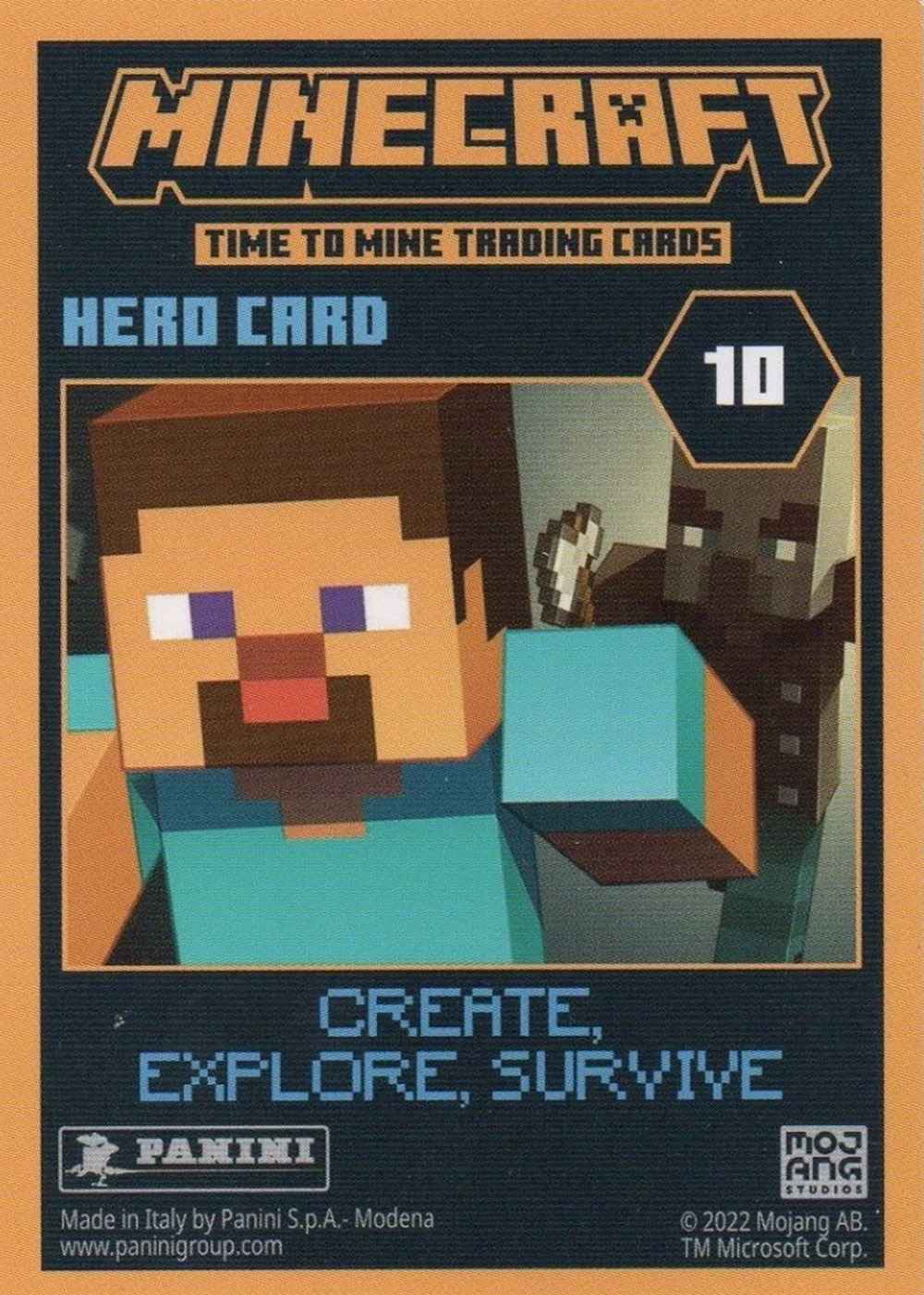 Create, Explore, Survice (Foil) card back