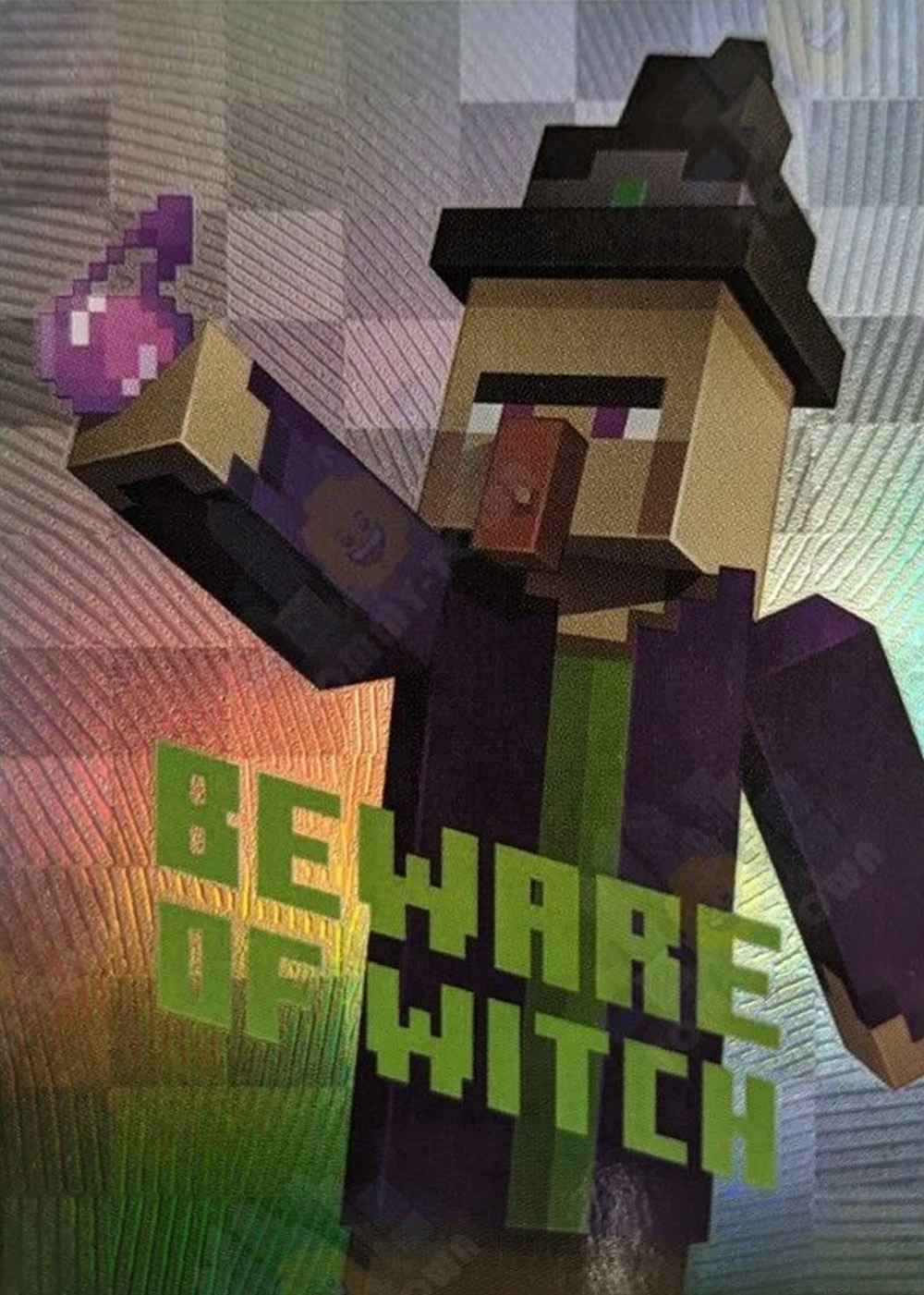 Beware of witch (Rainbow Silver Foil) thumbnail