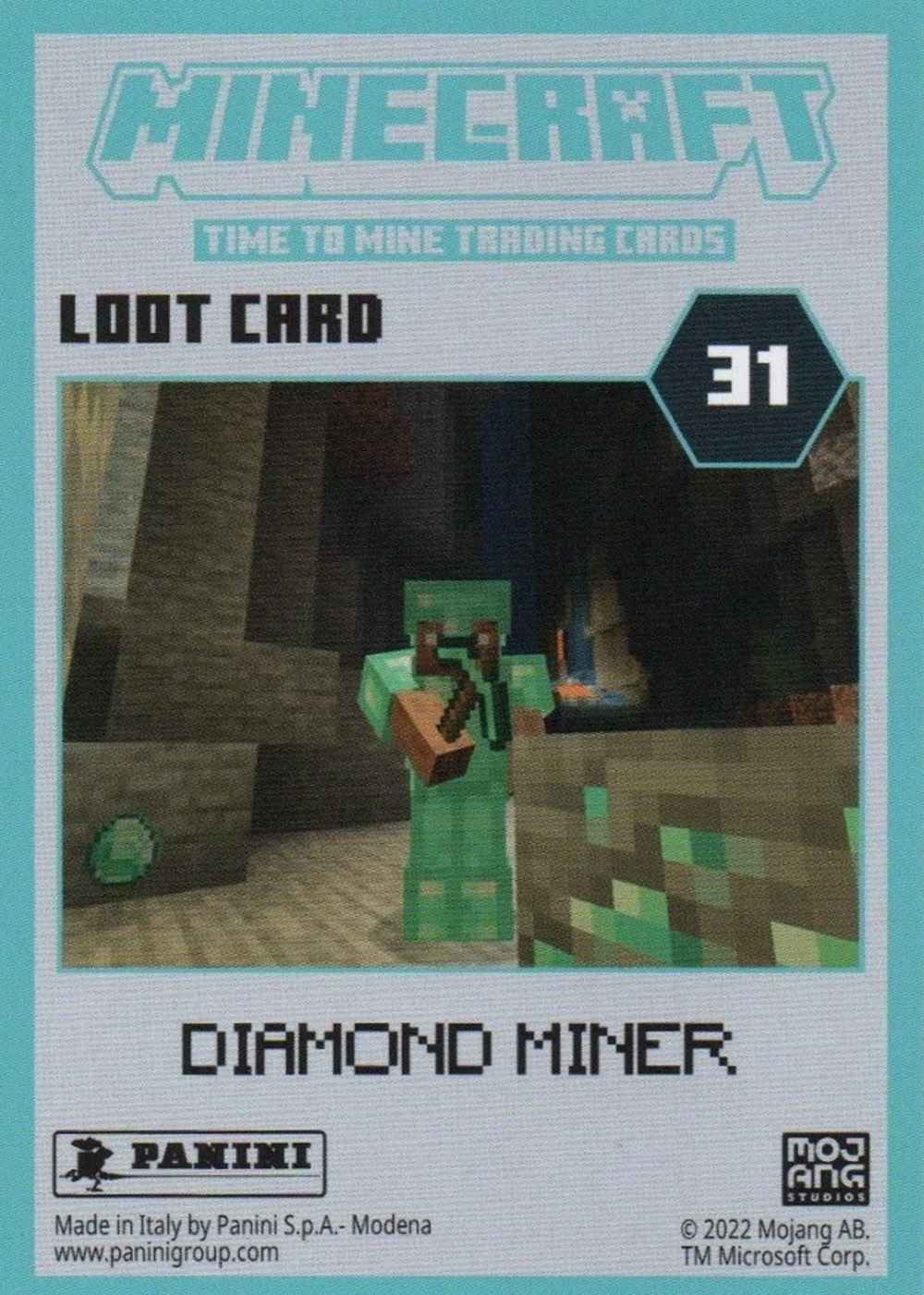 Diamond miner (Foil) card back