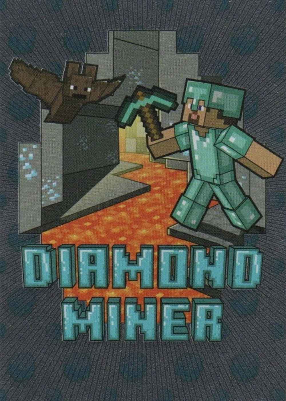 Diamond miner card front