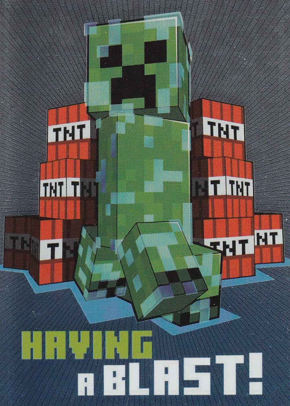 Having a blast! card front