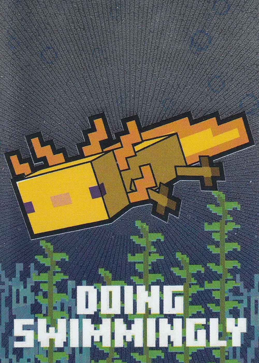 Doing swimmingly card front