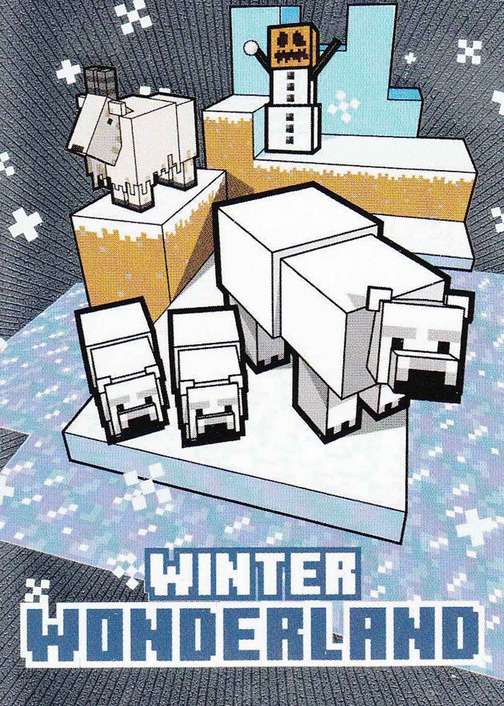 Winter wonderland card front