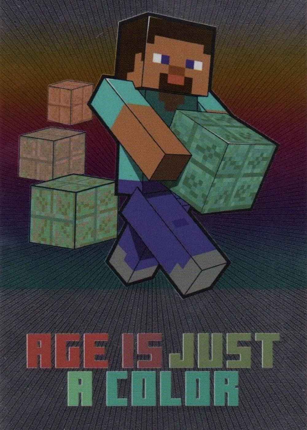 Age is just a colour card front