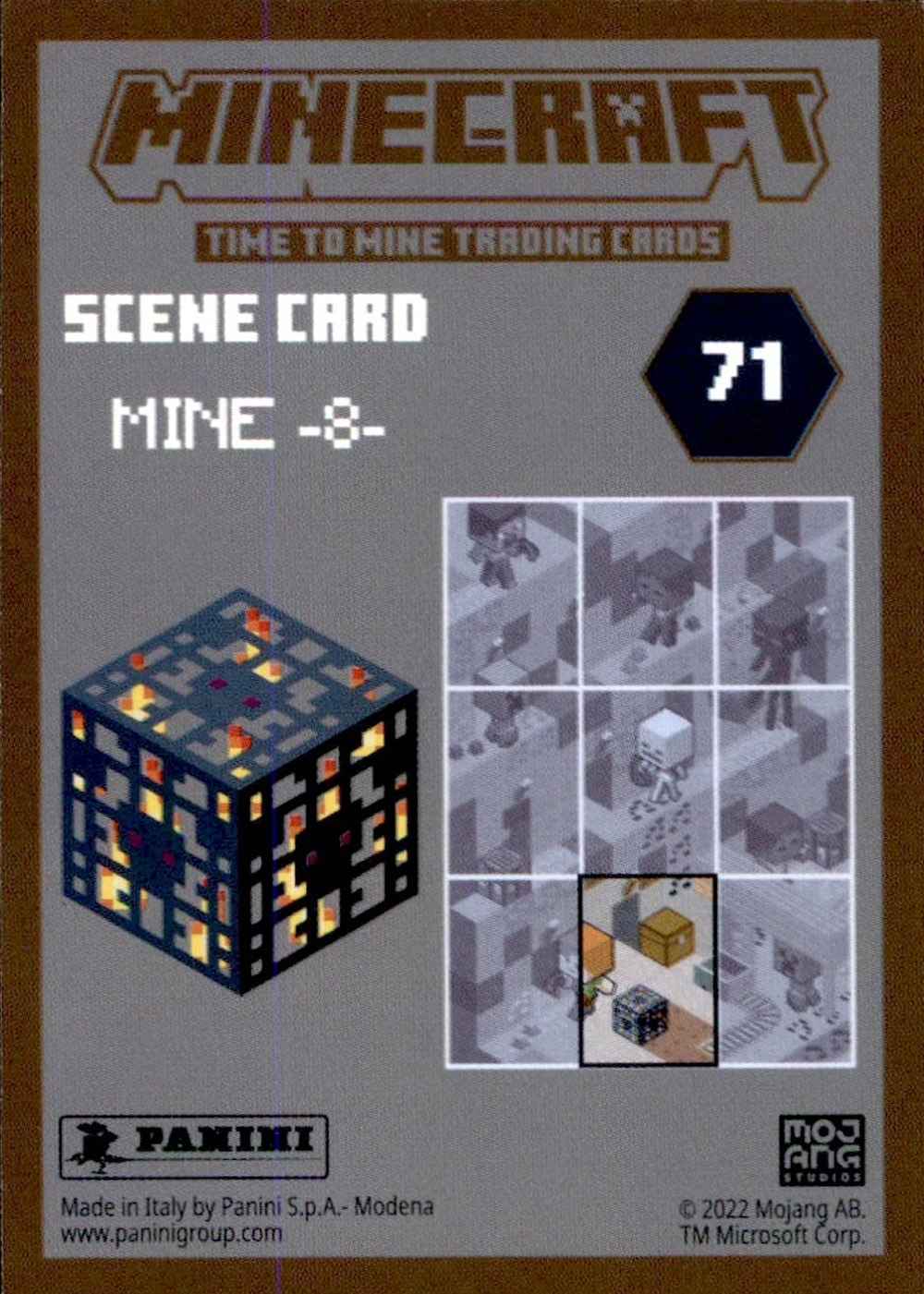 Mine #8 (Base) card back
