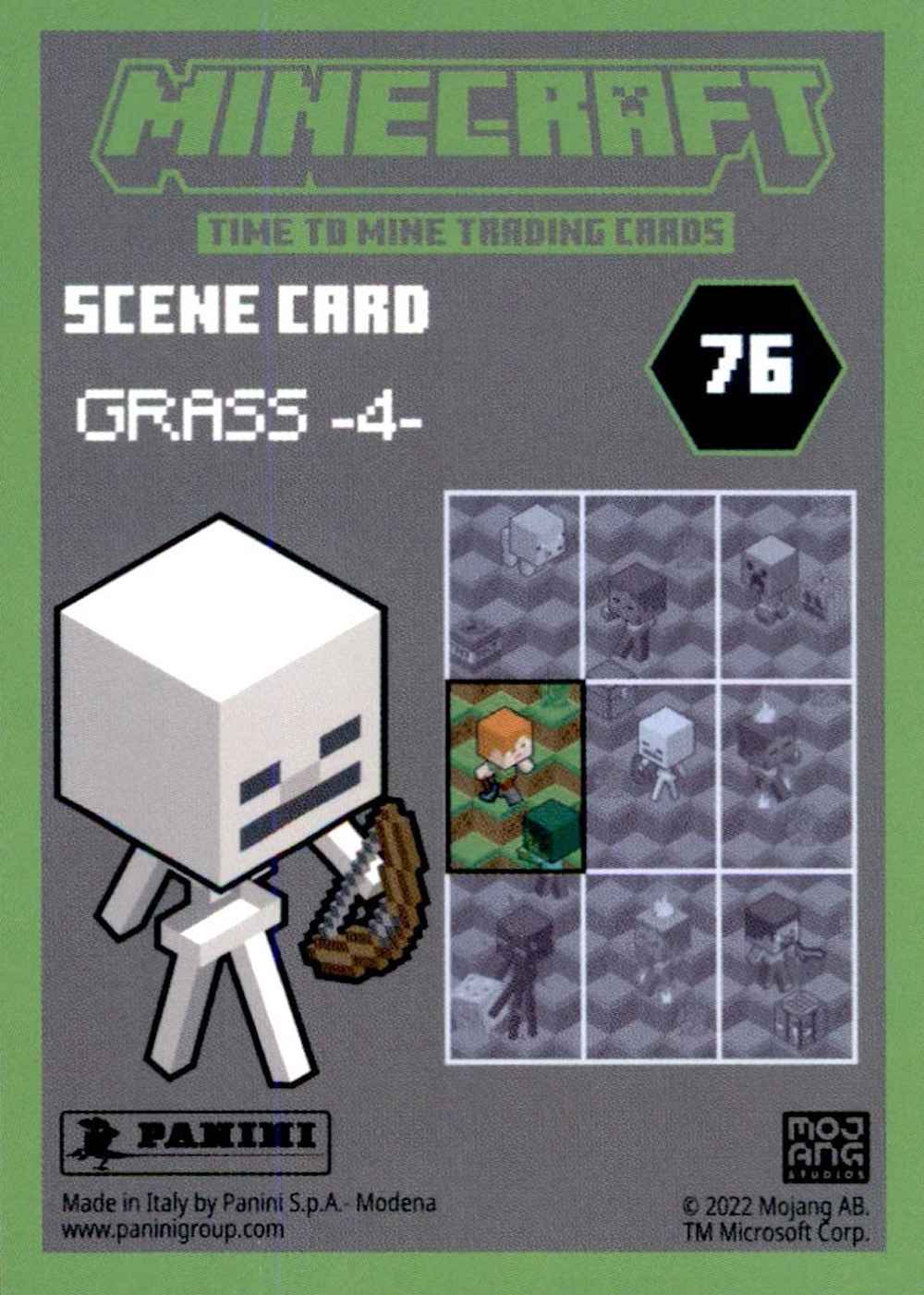 Grass #4 (Base) card back