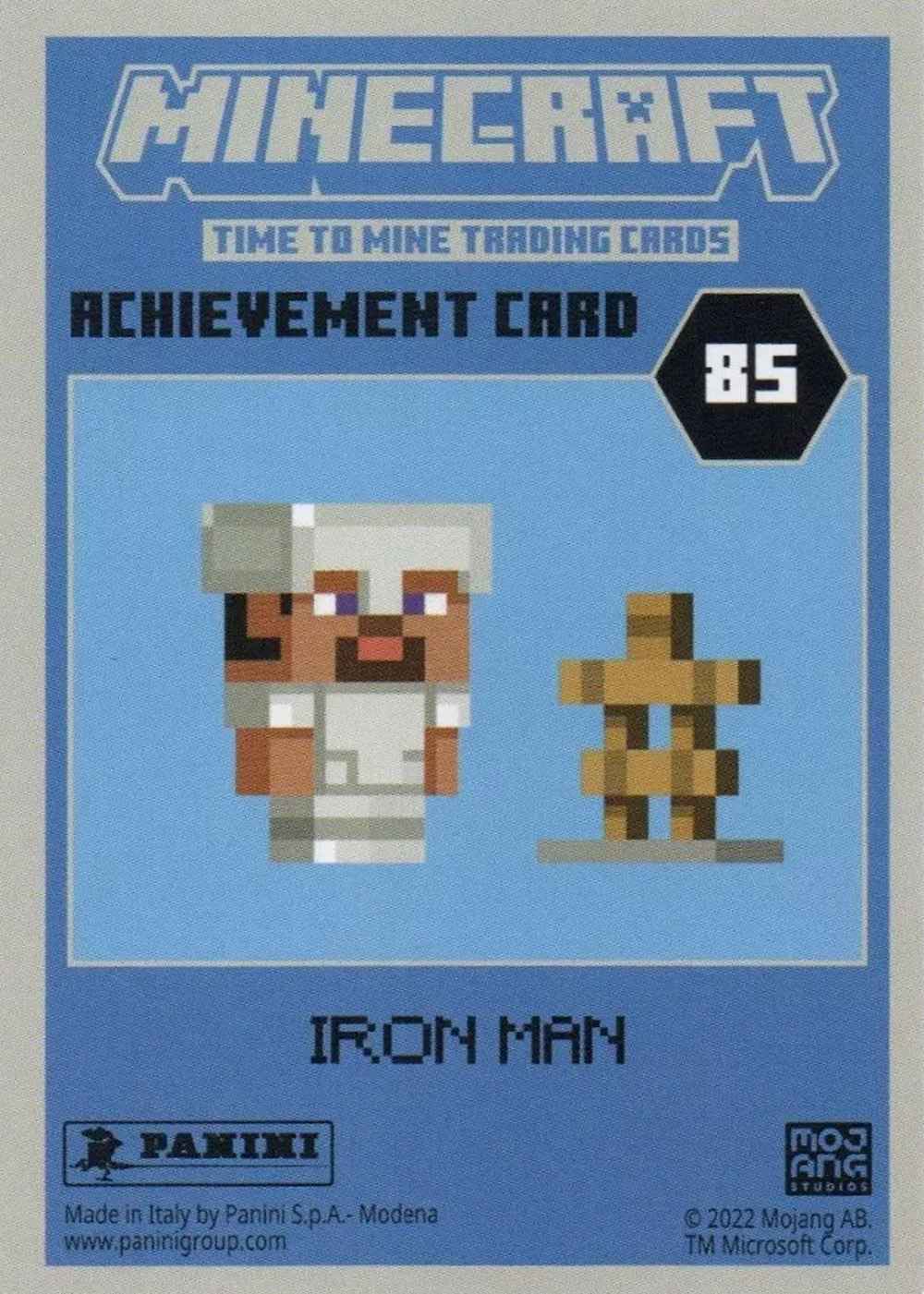 Iron man (Cold Foil) card back