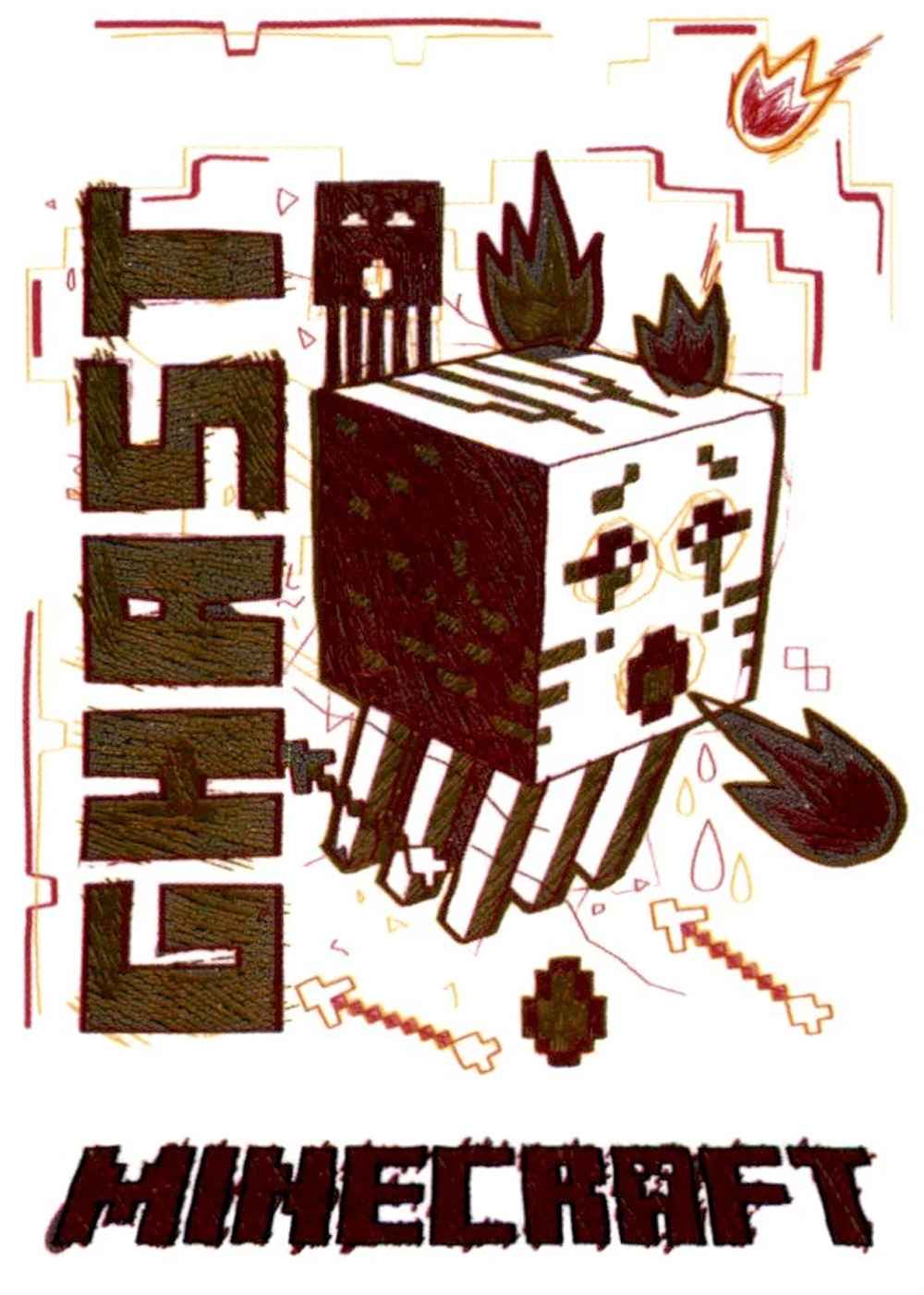 Ghast card front