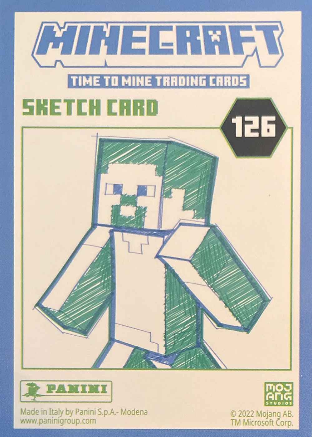 Steve (Cold Foil) card back