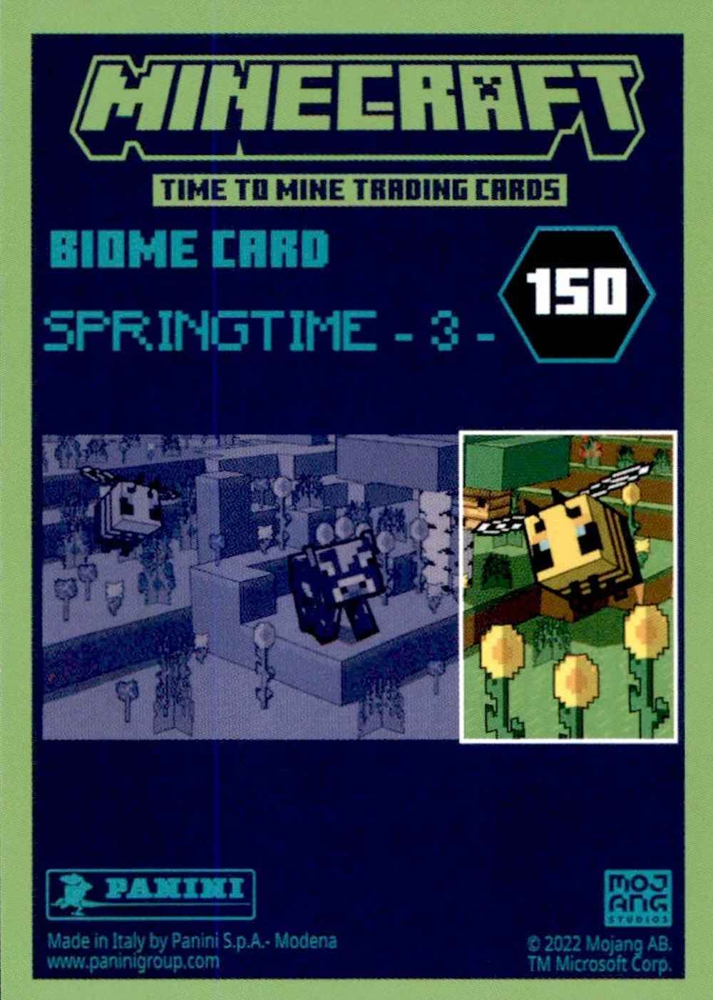 Springtime #3 (Base) card back