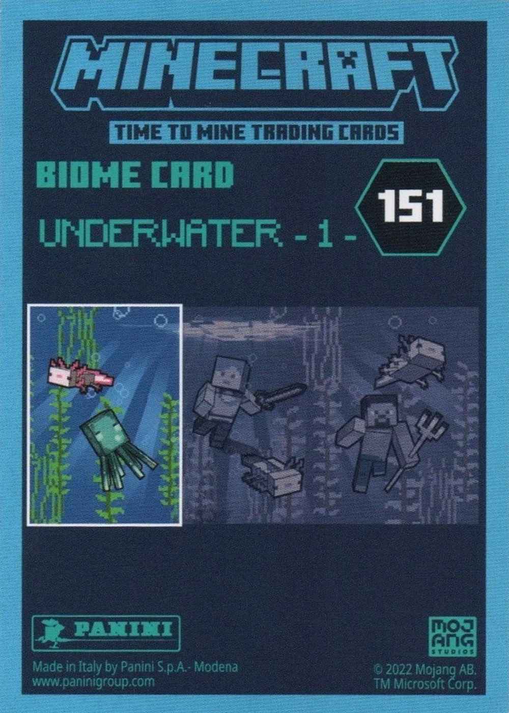 Underwater #1 (Base) card back