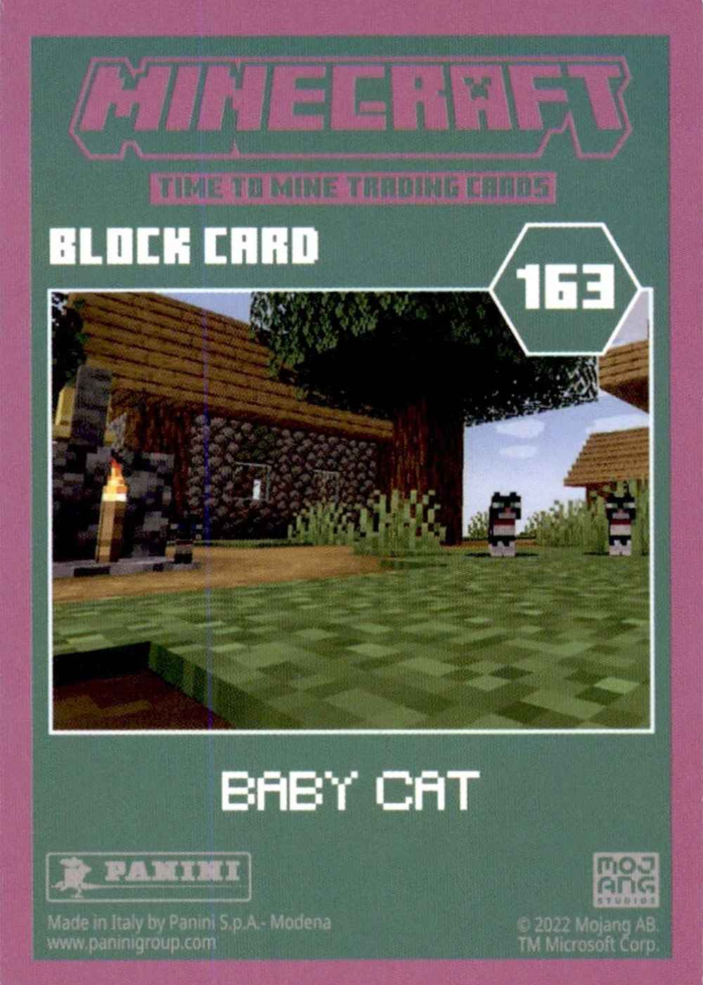 Baby cat (Base) card back