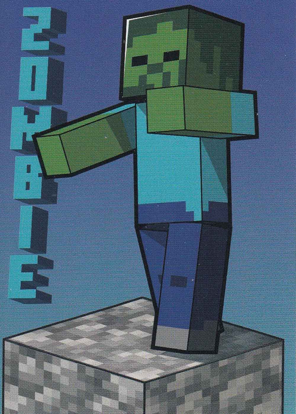 Zombie card front