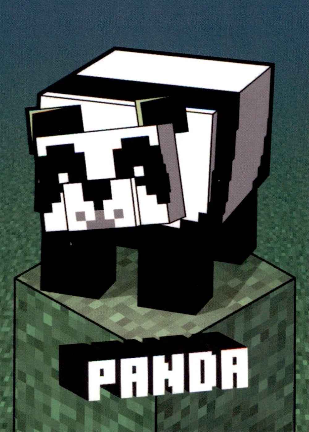 Panda card front