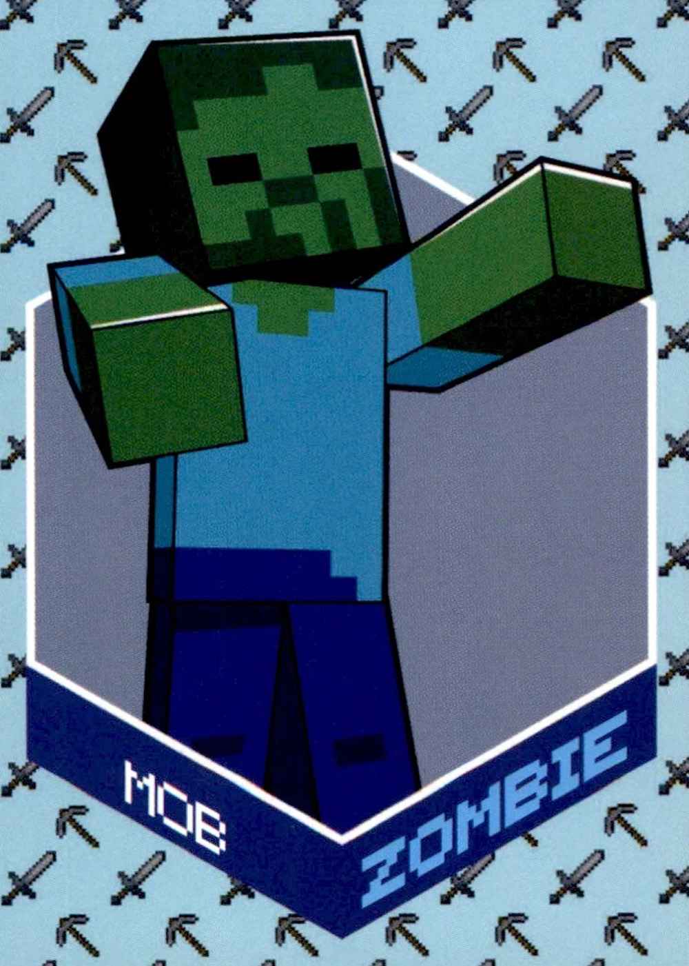 Zombie card front
