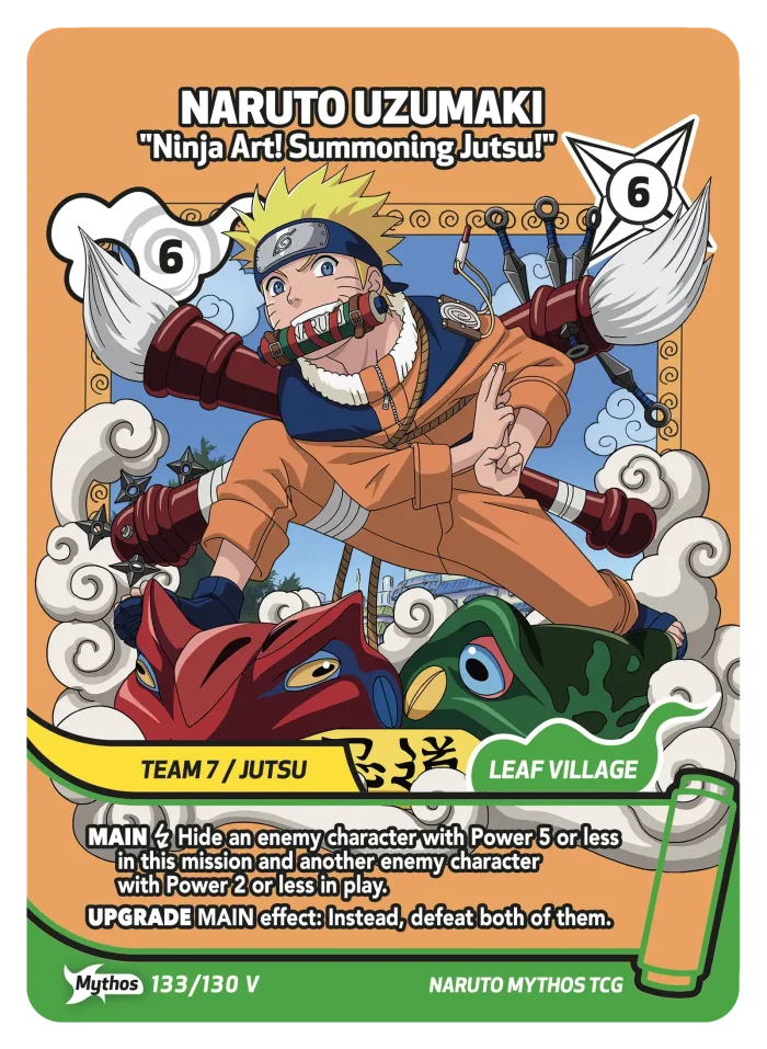 Naruto Uzumaki (Mythos V2) card front