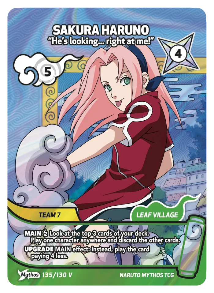 Sakura Haruno (Mythos) card front