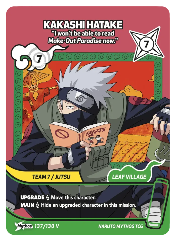 Kakashi Hatake (Mythos) card front