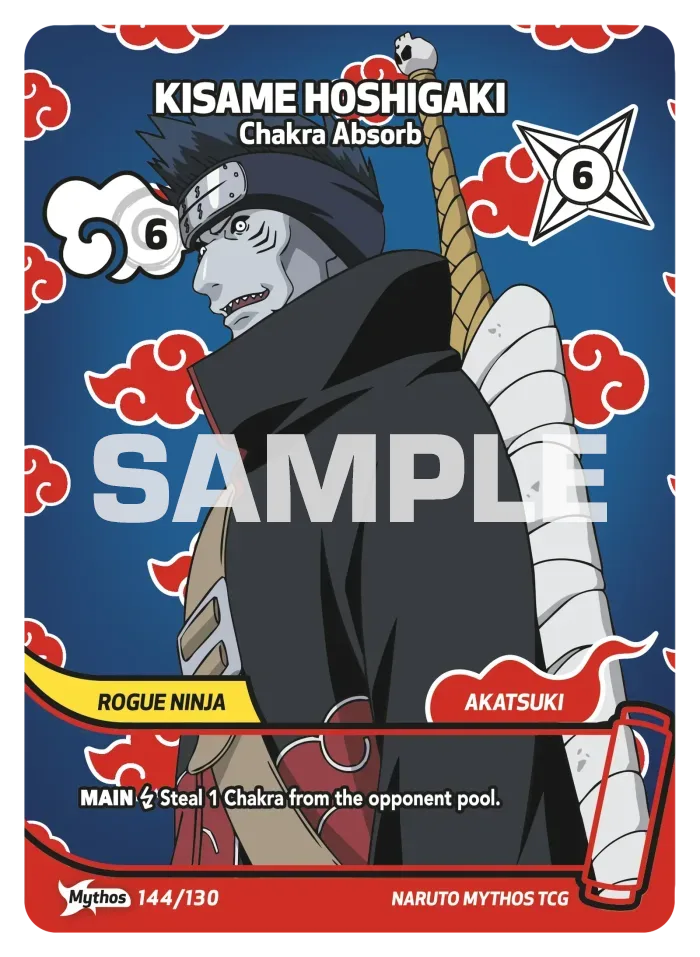 Kisame Hoshigaki (Mythos) card front