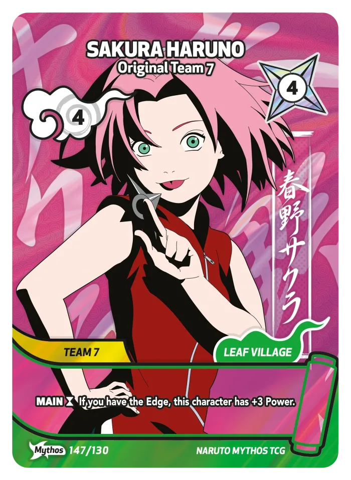 Sakura Haruno (Mythos) card front